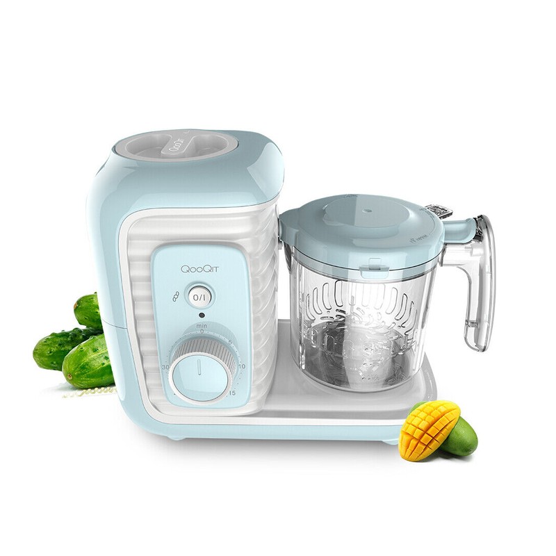 Qooqit Aqua 5in1 Babycook Baby Food Maker Steamer Blender Chopper