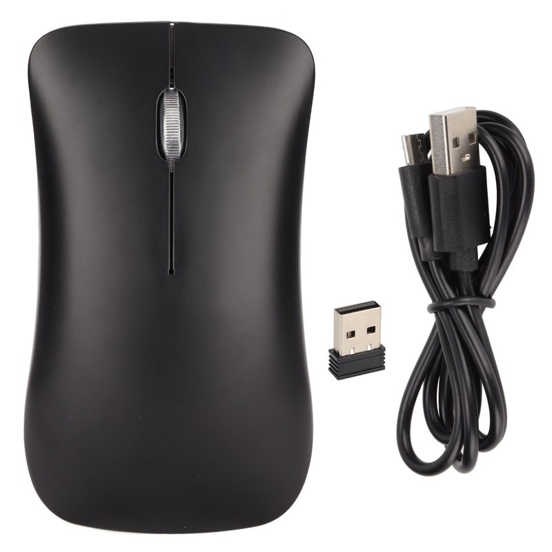 2.4G Wireless Mouse 1600DPI Mute Long Standby Time Rechargeable Office