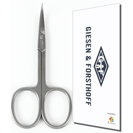 Solingen, Germany, 100 Years Founded GIESEN & FORSTHOFF Cuticle Scissors (Cuticle Scissors): Stainless Steel: Cleans easily and cleanly on your nails, improves cleanliness and feels fresh
