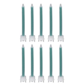 10pcs Mixing Nozzles Plastic Prevent Blocking Adhesive Glue Mixing Nozzle for Applicator