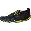 Vibram Men's V Running Shoe, Black/Yellow, 47 EU/12-12.5 M US