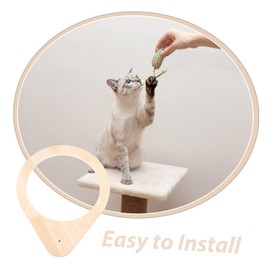 FONDOTIN Cat Nest Space Capsule Stand Frame Part for DIY Cat Tree Cat Scratching Post Supply Detachable Cat Frame Cat Accessories Cat Bed Frame Cat Scratching Frame Cat Tree Frame