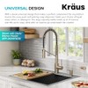 KRAUS Kitchen Soap and Lotion Dispenser in Spot-Free Antique Champagne