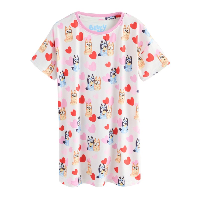 NEXT Bluey Nightgowns 2 Pack, pink