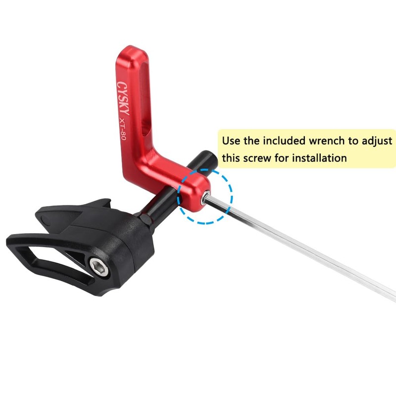 CYSKY Road Bike Chain Guide, Gravel Bicycle Chain Guard for
