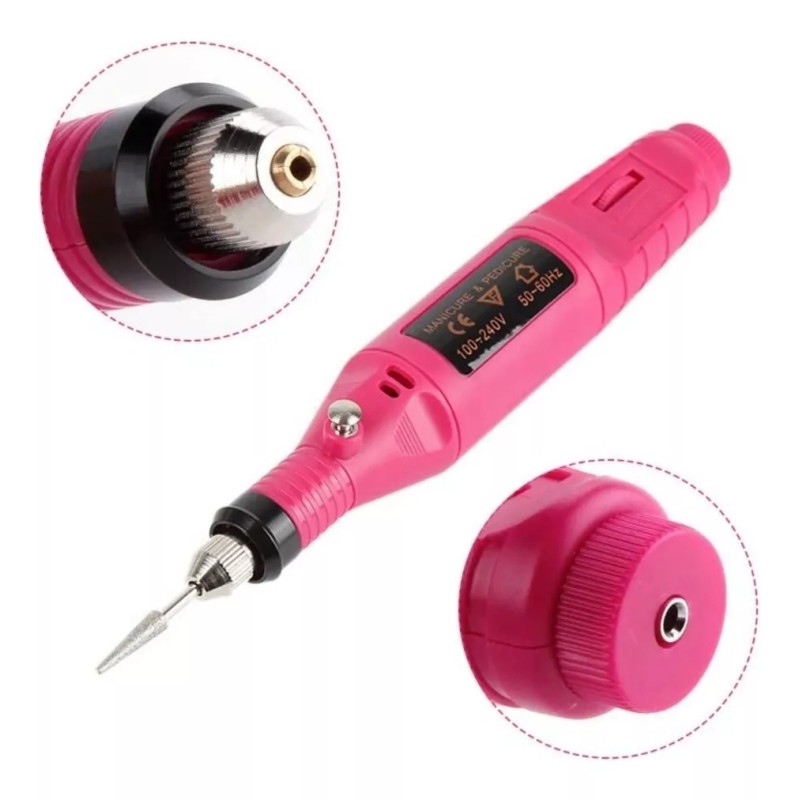 Kit De Taladro De Uñas Eléctrico, Kit De Manicura