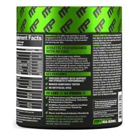 Musclepharm Pre-workout Assault C Creatina Y Beta A 30 Srv                                                                                            