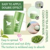 Green Tea Deep Cleanse Face Mask Stick,Moisturizing Oil Control Green