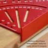 7 Inch 90 Degree Rafter Square Protractor Aluminum Alloy Woodworking