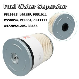 PF9908 Fuel Filter P551005 Oil Filter FS19915 Fuel Filter Kit Compatible with Freightliner Cascadia DD13 DD15 DD16 Detroit Diesel Engine Replace PF9908 P551005 P551063 A4720900651 FK13834 L5104F