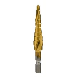 HiKOKI 0037-4479 Stepped Drill, For Drilling Various Metals, Expanding Holes, Deburring, Chamfering, For Wood Screws 0.1 - 0.5 inches (4 - 12 mm)