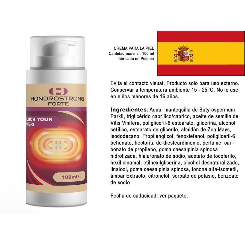 Hondrostrong Forte Cream 100 ml
