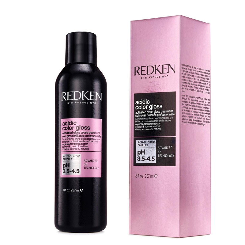 REDKEN- Tratamiento Acidic Color Gloss|Tratamiento activador de brillo intenso y