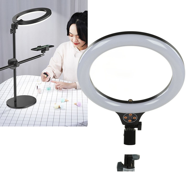 Ring Light 26cm DIA High Brightness Timing LED Selfie Ring