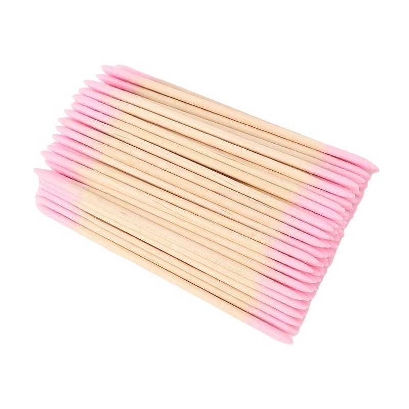 Pomya 100Pcs Pointed Tip Cotton Swabs, Double Precision Tips Cotton