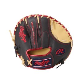 Rawlings Baseball Glove Hard Adult Gamer Training GH5GT2 Camel/Navy Size T *For Right Throwing (Worn on the Left Hand)