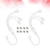 DOITOOL RGB Led Strip Splitter Cable Kit 2 Way Splitter