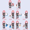 Digital Clamp Meter Multimeter 6000 Counts AC DC Current Amp