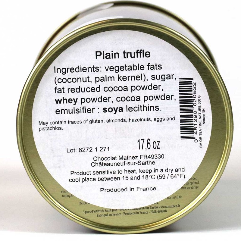 Mathez Chocolatier French Cacao Truffles 500g (Gold)