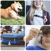 4-Pack Silicone AirTag Holder with Keychain for Kids and Pets