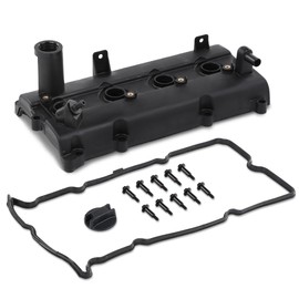 LQI Engine Valve Cover w/Gasket Bolts Oil Cap Compatible with Nissan Frontier 2005-2019 2.5L L4 - Gas 13264EA000