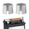 Rebvugr 2PCS Car Battery Post Terminal Shims, Battery Terminal Adapter,