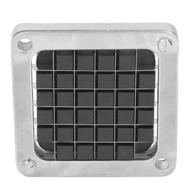 French Fry Cutter Replacement Blade, Blade Assembly and Pusher Block for Commercial French Fry Cutter, Stainless Steel Manual Potato Cutting Machine Blade for Cucumber Eggplant (12mm)