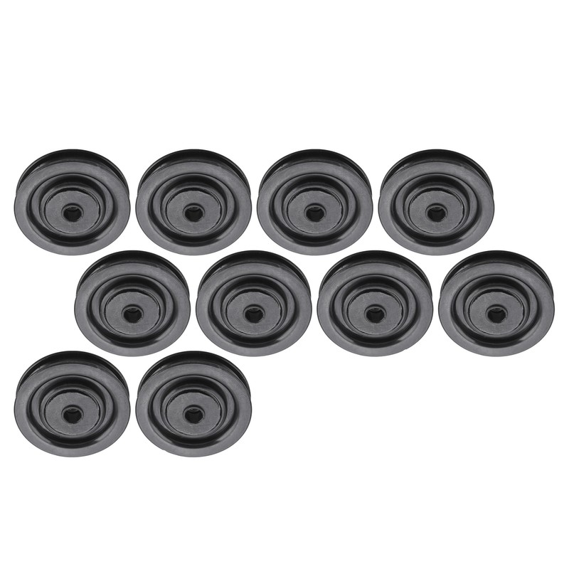 10Pcs Universal Pulley Wheel Fitness Hoisting Equipment Accessories Nylon Bearing
