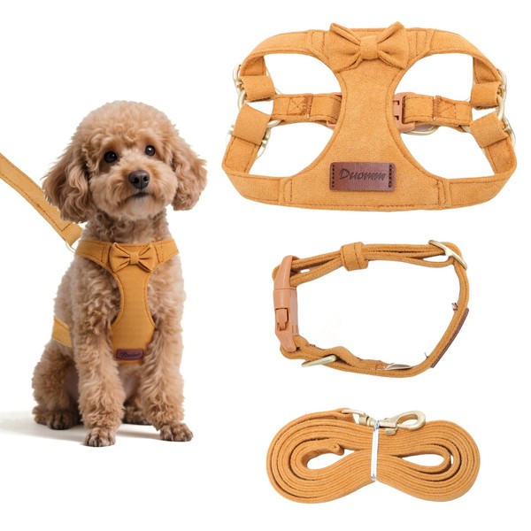 Dog Vest Harness, Dog Harness and Leash Set, Adjustable Comfort