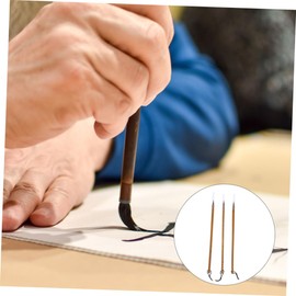 jojofuny 2sets Chinese Calligraphy Brushes Professional Ink Pens for Watercolor Traditional Writing Painting Calligraphy Accessories for Beginners Art Students 4pcs*2