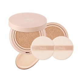 띰 루미너스 스킨 쿠션 세트 구성 본품 15g 퍼프 1매) + 리필 15g 퍼프 1매) Dhim Luminous Skin Cushion Set (Main Product 15g 1 Puff) + Refill 15g 1 Puff