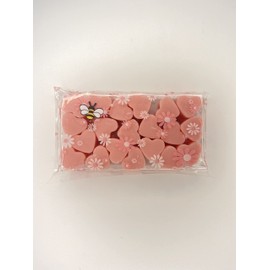 Luxury Strong Scented Blizz unmissables 20 Mini Heart wax melts with ecosoy and natural micas