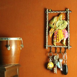 Hastvikas Key Stand, Decorative Key Holder for Home Organization | Key Stand (Tasa Band)