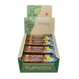 Kuranda Cashew and Almond Bar GF 16x45g