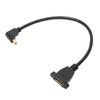DP Female to Mini DP Male Cable Double Hole Lockable