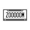 CafePress Zoom License Plate Magnets Rectangle Magnet (100 pack)