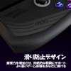 Skull & Co.ROGALLY X専保護カバー 滑りやキズ防止 耐衝撃 スタンドなし直立デザイン 「ブラックセット」