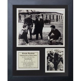 Legends Never Die "Knute Rockne Framed Photo Collage, 11 x 14-Inch, (12153U)