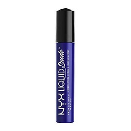 NYX PROFESSIONAL MAKEUP Liquid Suede Cream Lipstick - Jet-Set (True Blue)