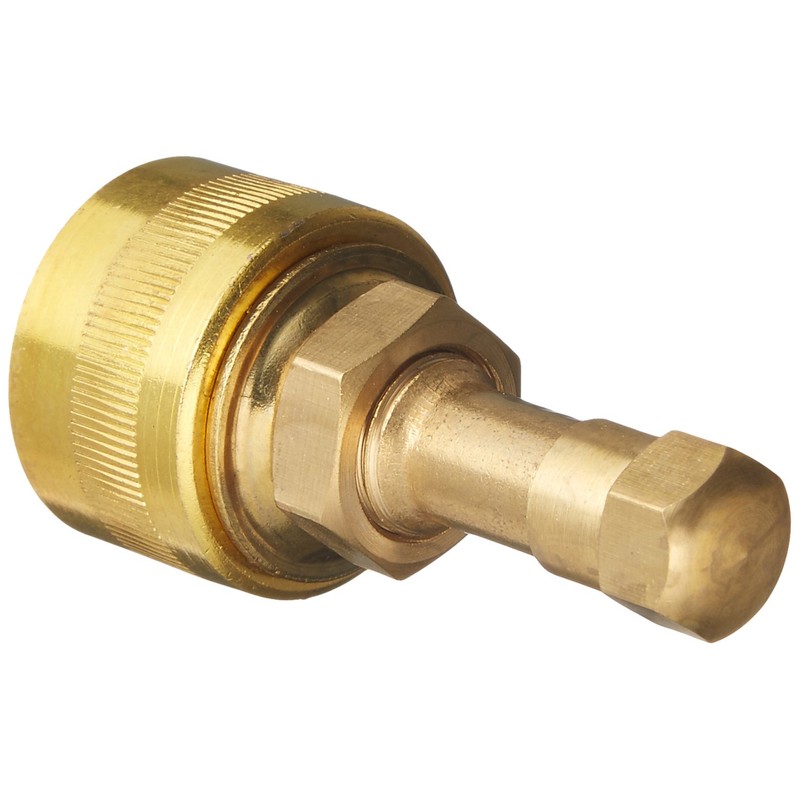 Petromax 12411 Kerosene Lantern Parts, Pump Adapter, Brass