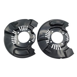 Zyntorly Pair Left+Right Front Brake Dust Shields Replace 47782-04040 47782-04050 Compatible with 2005-2023 Toyota Tacoma Brake Dust Shield