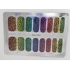 Rainbow Leopard Nail Polish Wraps - Nail Polish Strips