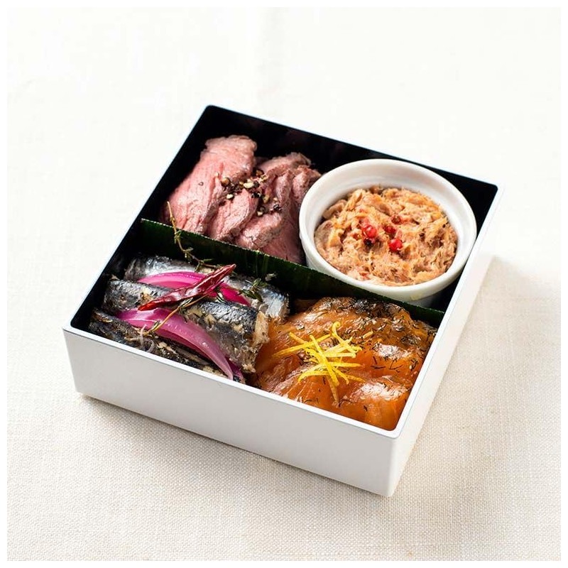 Dean & Deluca 3-Tier Small Cooler Bag Black M Set