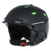 DLX Renko, Black, M, Ski Helmet with Removable Ear Pads,