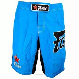 Fairtex AB1/P Muay Thai Board Shorts BLUE (Large)