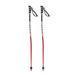 Swix Junior WC Pro Super G Lightweight Durable Alpine Skiing Poles with Downhill Basket, 115