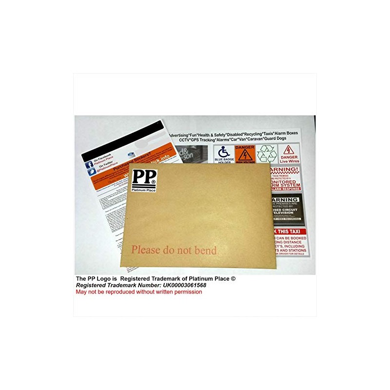 5 x Small In Car Camera Recording Stickers-See Colour Availability-Orange,Red