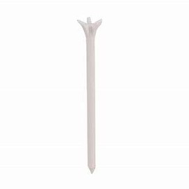 83MM/3 Inch 5 pronged ZERO FRICTION plastic golf tees (WHITE)
