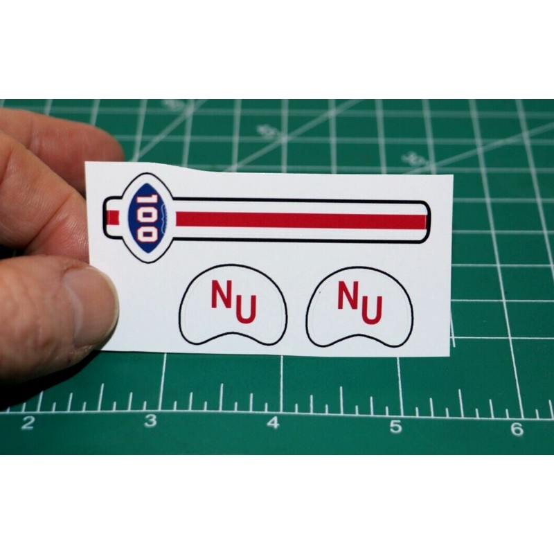 1969 100th Yr Nebraska Cornhuskers Mini Football Gumball Helmets *DIECUT