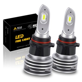 Alla Lighting 5200 Lumens 12277 P13W LED Daytime Running Lights (DRL)/Fog Lights, 6000K Xenon White Replacement Bulbs Xtreme Super Bright 5530-SMD SH23W